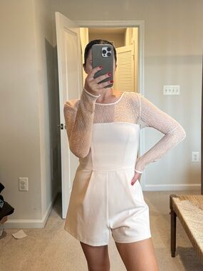 Baby pink romper - Size Small